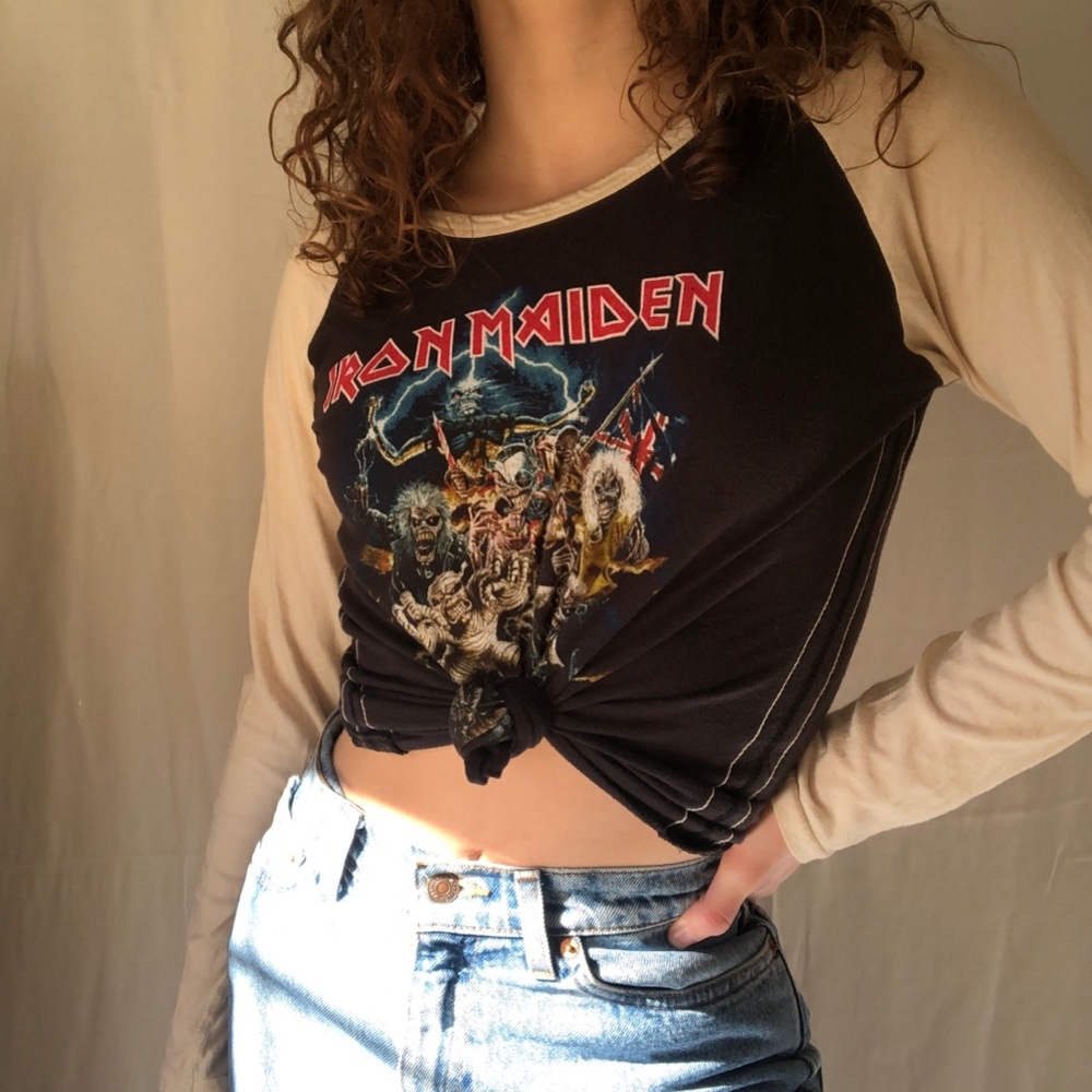 Vintage Iron Maiden Band Tee